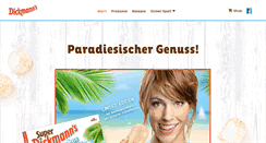 Desktop Screenshot of dickmanns.de